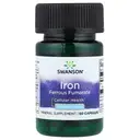 Swanson Iron Ferrous Fumarate Iron Health 18mg Energy Support Capsules - 60 Capsules image 0