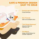 JoyCat Animal Series Wooden Fridge Magnets, Full-Back Magnetic Educational Toys for Toddlers and Kids Ages 2-5, 20 Piece Set image 8