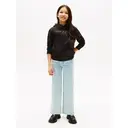 Tommy Hilfiger Sweat à capuche essentiel enfant unisexe noir - 12 ans image 5