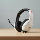 Turtle Beach Casque gaming filaire Airlite Fit pour Nintendo Switch, écouteurs 40 mm, micro antibruit basculant, coussinets maille jersey, connexion 3,5 mm, noir et blanc image 6