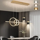 Homary Gold Kitchen Island light Geometric Starry Pendant Light image 0