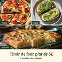 Cuisinart friteuse à air et four tri zone 13,6 L - noir - AFT13XBLE image 4