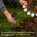 Vivreal Solar-Bubble-Ball-Lichterkette – 11 m (36 ft), 60 LEDs, kaltweiß, wasserdicht, für Garten, Terrasse & Feiertagsdeko, Neujahrssale, Top-Geschenkideen image 5