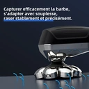 Sparoma LK-891 Tondeuse 5-en-1 en acier inoxydable avec recharge Type-C, verrouillage intelligent, écran LED, étanchéité IPX7 et lames magnétiques image 2