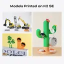 Creality K2 SE Combo 3D-Drucker, CFS-Multicolor-Druck, 500 mm/s Hochgeschwindigkeit, Automatisches Nivellieren, Vollmetallrahmen, Neuer Extruder, Vormontiert, Bauvolumen 220×215×245 mm image 5