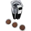 Melitta Amigo Grinder for Coffee Bean, Nut and Spice - Black, 150W, 60g Capacity, Stainless Steel Blades, Compact, 1029-01 image 4