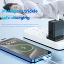 PAVAREAL K127CTC British standard GaN A+C+C PD65W charger set (dual flash charging) black image 5