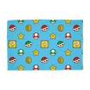 Character World Nintendo Super Mario Couverture polaire Sherpa – Mario Kart Drift, 100 x 150 cm, douce et chaude image 0