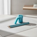 FABER-CASTELL Sparkle Lot de 2 crayons graphite et accessoires irisés - Océan image 6