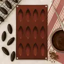 Essentials by Premier 12 Eye Shape Brown Chocolate Mould image 3