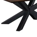 Coffee Table Nevada Rectangle Parquet Walnut/Black image 3