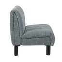 Accent Chair Lily Panelling Grey image 2