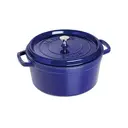 STAUB Cocotte ronde 24 cm - Bleu foncé image 0