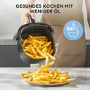 Midea Airfryer, Heißluftfritteuse 2L Kompakt, 1150W Leistung, Ölfreie gesunde Fritteuse, Einfach zu reinigen, spülmaschinenfester Antihaftkorb, Platzsparendes Design für kleine Küchen, Modell MAF20P0BPK image 4