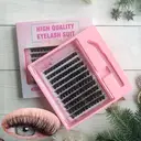 MeoMagic - Kit de faux cils prégommés avec pinces à épiler - 10 lignes - WM6 image 0