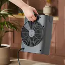 Morphy Richards HeatFlux 2kW Upright Fan Heater with Remote Control – Grey, 825201 image 8