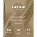 Série de Moules à Gâteau en Acier Carbone PURECOOK | Gris | Ensemble de 8 Moules Carrés Antiadhésifs image 2