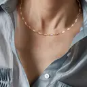 Ever Faith Colourful Cubic Zirconia Thin Tennis Choker Necklaces image 4