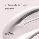 Crown Matt Emulsion Crème De la Rose 2.5L image 3