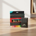 Faber-Castell Boîte de 50 crayons de couleur Black Edition image 5