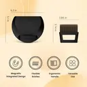 MHW-3BOMBER Brosse à café petite, ensemble de balai à main et de pelle, ensemble de petite brosse et pelle magnétiques, poils doux, brosse pour le comptoir de café à domicile, cuisine, bureau, B5188B image 1