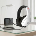 Turtle Beach Casque gaming filaire Airlite Fit pour Nintendo Switch, écouteurs 40 mm, micro antibruit basculant, coussinets maille jersey, connexion 3,5 mm, noir et blanc image 4