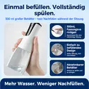 BAIR CARE M4 tragbare Munddusche mit Druck-Sprühmodus, 30 Tage Akkulaufzeit, USB-wiederaufladbar, 4 Reinigungsmodi, IPX7-wasserdicht, kompakte Munddusche für tägliche Pflege und Reisen image 6
