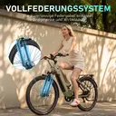 Marathon 28" E-Bike Citybike - Bafang Mittelmotor, 36V 22.5Ah (810Wh) Akku, bis 160km, Hydr. Scheibenbremsen, 7-Gang, Damen & image 4