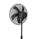 KUMTEL Standventilator 40 cm Durchmesser, 80° Oszillation, ventilator mit kühlung kalt, Höhenverstellbar image 2