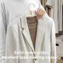 JORDAN&JUDY Hanger Household Clothes Hanging No-Mark Anti-Slip Laundry Hanger Dorm Student Clothes Hanger 10-Pack image 3