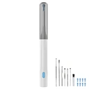 Sunluxy H1 Otoscope pour nettoyage d'oreille avec caméra 10 MP HD, étanche et rechargeable - Blanc image 0