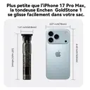 Tondeuse à cheveux électrique professionnelle ENCHEN GoldStone 1 pour hommes, légère, silencieuse, avec réglage de la longueur de coupe, 1 pièce. image 5