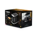 Tower T20083BLK Saturn 2-Slice Toaster with 7 Browning Levels, Defrost/Reheat/Cancel, Black image 9