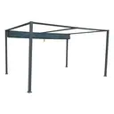 Hespéride Palmira pergola 4 x 3 m ardoise image 1