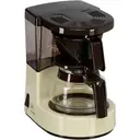 Melitta Aromaboy, Filter Coffee Machine, Retro, Compact, 0.31L, Beige & Brown - 1015-03 image 1