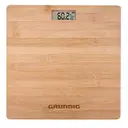 Grundig Pèse-Personne Bambou Naturel écran LCD 180 kg max image 1