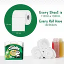 Panda Cuddle Toilet Tissue, Aloe Vera, 3-Ply, 60 Rolls image 2