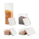 Bodum Canteen Lot 12 pots de rangement à couvercle blanc image 2