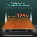 ANYCUBIC Kobra 3 Max Combo multicolor filament 3D-printer met hoge printsnelheid tot 600 mm/s, bouwvolume 420 × 420 × 500 mm image 5