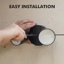 LUTEC Shrimp Applique d'extérieur LED double tête de sécurité, 5 000 K - Noir image 6