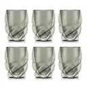 BODUM PAVINA PARIS Set de 6 verres à double paroi 270 ml - Gris transparent image 0