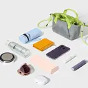 Beneunder LC699 Sac bandoulière extensible léger - Gris image 4