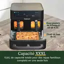 Cuisinart friteuse à air et four tri zone 13,6 L - noir - AFT13XBLE image 2