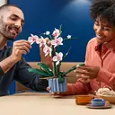LEGO 10311 Icons The Orchid Artificial Indoor Plants with Flowers for Home Decoration, Adult Creative Hobbies, Botanical Collection image 4