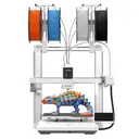 Anycubic Kobra X Multi-Color 3D Printer, 4-Color Built-in & 19-Color Expandable, 260 × 260 × 260 mm, Up to 600 mm/s High-Speed Printing, LeviQ 3.0 Auto-Leveling, AI Detection image 1