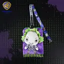 1pc Beetlejuice Plush Smartphone-Fit Lanyard Card Holder Officially Licensed Magical Spooky Cosplay Props Movies Anime Peripheral Gothic Striped Character Themed Accessory Gift image 2
