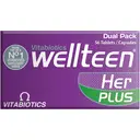Vitabiotics Wellteen Her Plus Daily Wellness Support Tablets - 56 Tablets image 5