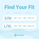 SUNKISS Masterpiece Adult Diapers with Tabs, Unisex Disposable Incontinence Briefs for Women and Men, Odor Control, Blue, S/M, 10 Count image 1