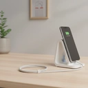 Belkin BoostCharge câble à gaine tressée USB-C vers USB-C - 15 cm - blanc image 3
