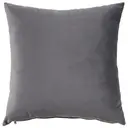 Beliani Chaiselongue mit rechtsseitigem Polster, verstellbarer Kopfstütze, Stauraum und Kissen in Dunkelgrau MERI II image 8